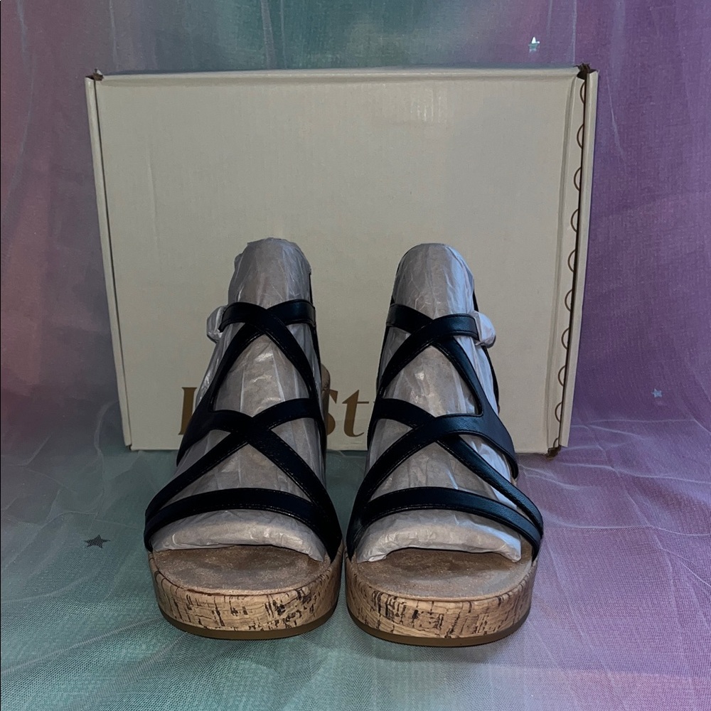 Life Stride Women's Black Wedges
